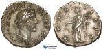 ZA06, Roman Empire, Antoninus Pius (138-161 AD) AR Denarius (2.99g) Rome (140-143 AD) Moneta, Good VF