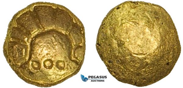 ZA93, Eastern Celts, Boier, 1/8 Stater, Gold (0.91g) XF-UNC