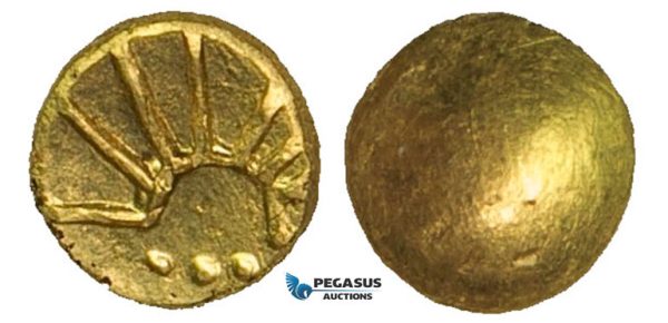 ZA94, Eastern Celts, Boier, 1/8 Stater, Gold (0.90g) XF-UNC