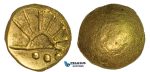 ZA95, Eastern Celts, Boier, 1/8 Stater, Gold (1.15g) XF-UNC