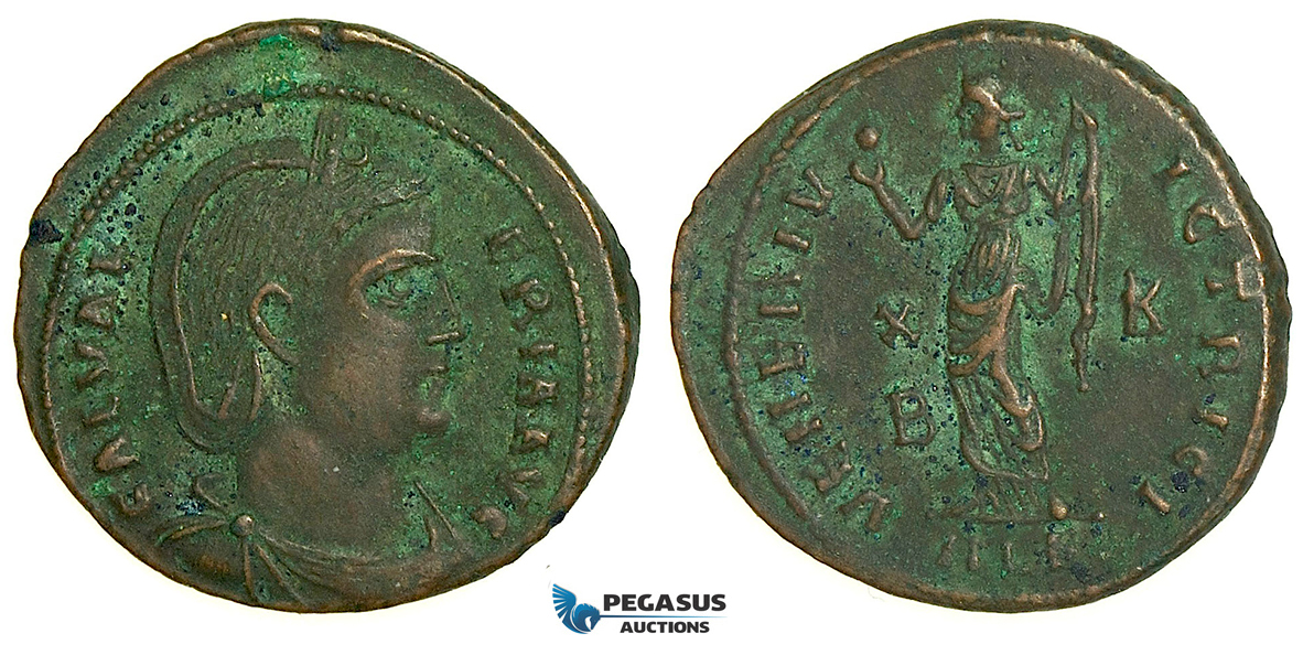 ZB16, Roman Empire, Galeria Valeria (308-314 AD) Æ Follis (6.25g) Alexandria, Venus, gVF