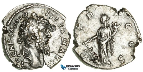 ZB61, Roman Empire, Didius Julianus (193 AD) AR Denarius (2.58g) Rome, Fortuna, Very Rare!