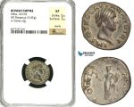 ZC24, Roman Empire, Otho (69 AD), AR Denarius (3.42g) Rome, Ceres, Rare! NGC XF
