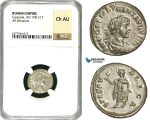 ZC79, Roman Empire, Caracalla (197-217 AD), AR Denarius (3.39g) Laodicea, 199 AD, Spes, NGC AU