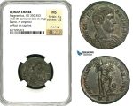 ZD47, Roman Empire, Magnentius (350-353 AD) Æ2 BL Centenionalis (6.18g) Rome, 350 AD, Captive, NGC MS