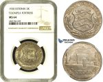 ZE06, Estonia (Toompea Fortress) 2 Krooni 1930, Silver, NGC MS64
