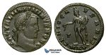 ZG51, Roman Empire, Maximinus II (311-313 AD) Æ Nummus (6.44g) Cyzicus, Genius, Brown VF-EF