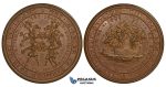 ZG78, South Africa, Bronze Medal (Ø 33.5mm, 16.39g) 1901, on the Anglo-Boer War Atrocities "Concentration Camp medal"