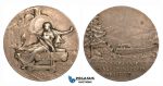 ZG89, France, Silver Medal by Jean Vernon, For the eastern railway company and the construction of the railways in eastern France