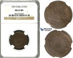 ZH41, Korea, Yung Hi, Chon 1909, NGC MS63BN