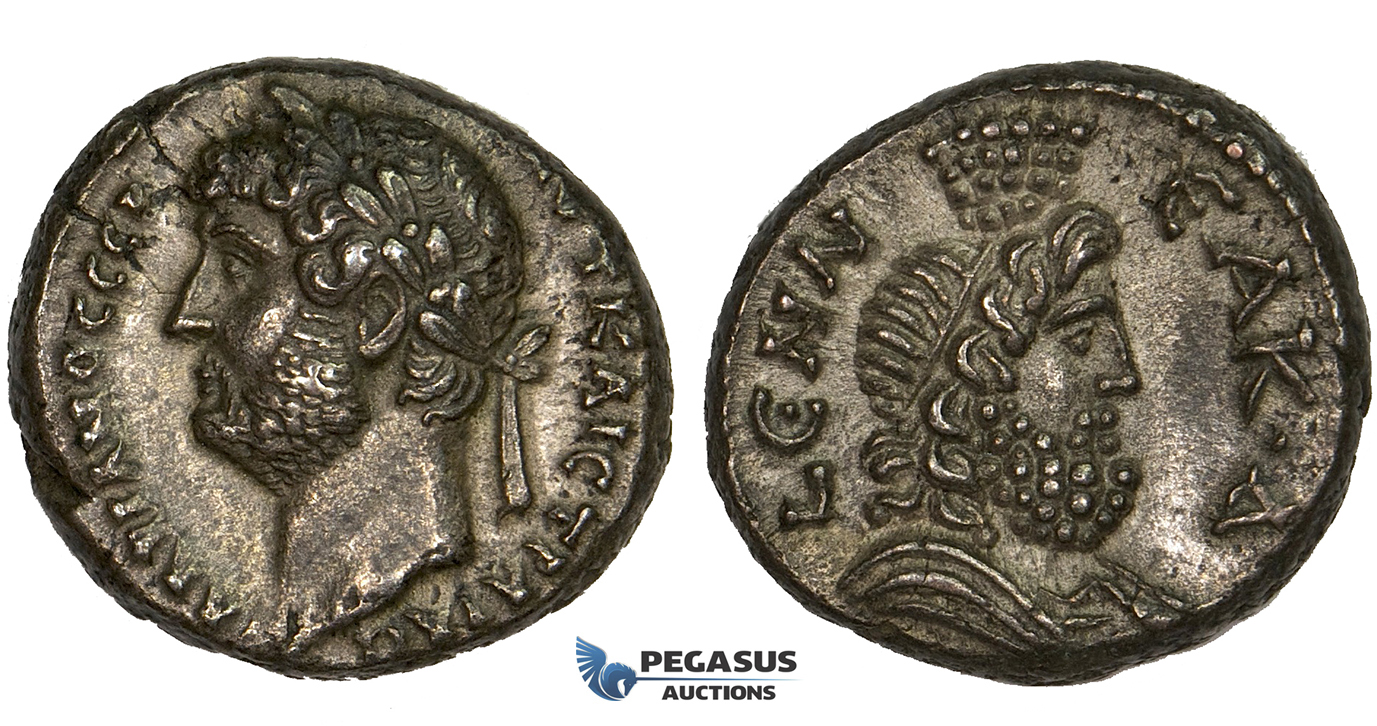 ZM303, Roman Provincial, Alexandria, Hadrian (117-138 AD) Bl Tetradrachm (13.64g) Nilus, gEF