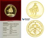 ZM456, Switzerland, Shooting 1000 Francs 1985, Bern, Gold (25.95g) Ch Proof, COA/Original Box