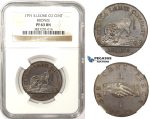 ZM93, Sierra Leone Company, 1 Cent 1791, Bronze, NGC PF63BN