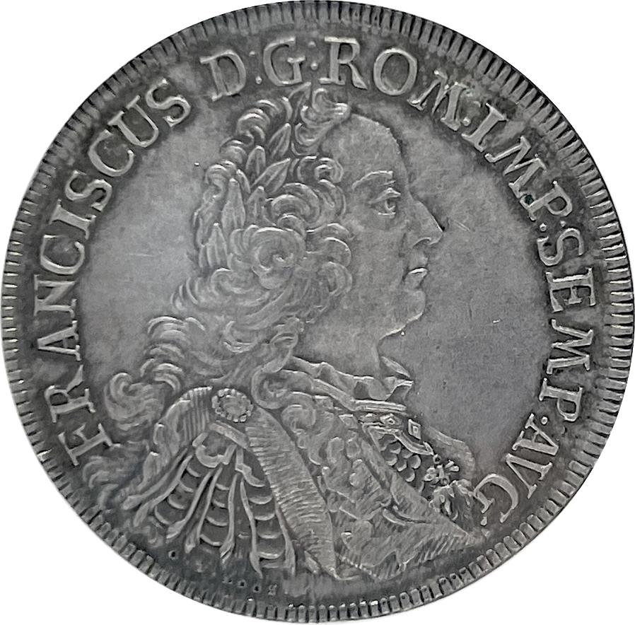 AL630, Germany, Regensburg, Franz I, Taler 1756 CB, Silver, Dav-2618, NGC MS63